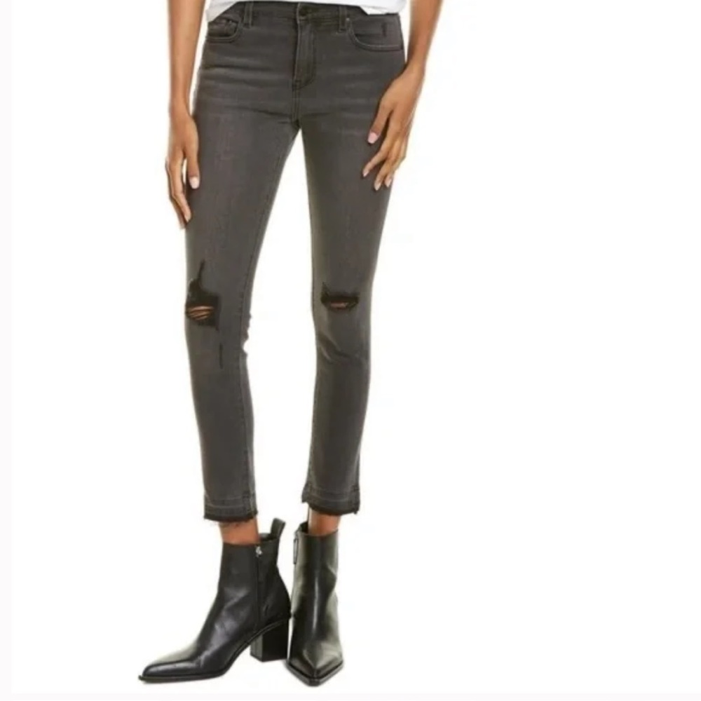 NEON BLONDE mid rise skinny jeans